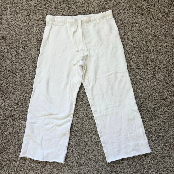 NEW Frank & Eileen Carmel Travel Set Patrick Popover & Catherine Pant Sz S White - Picture 9 of 13